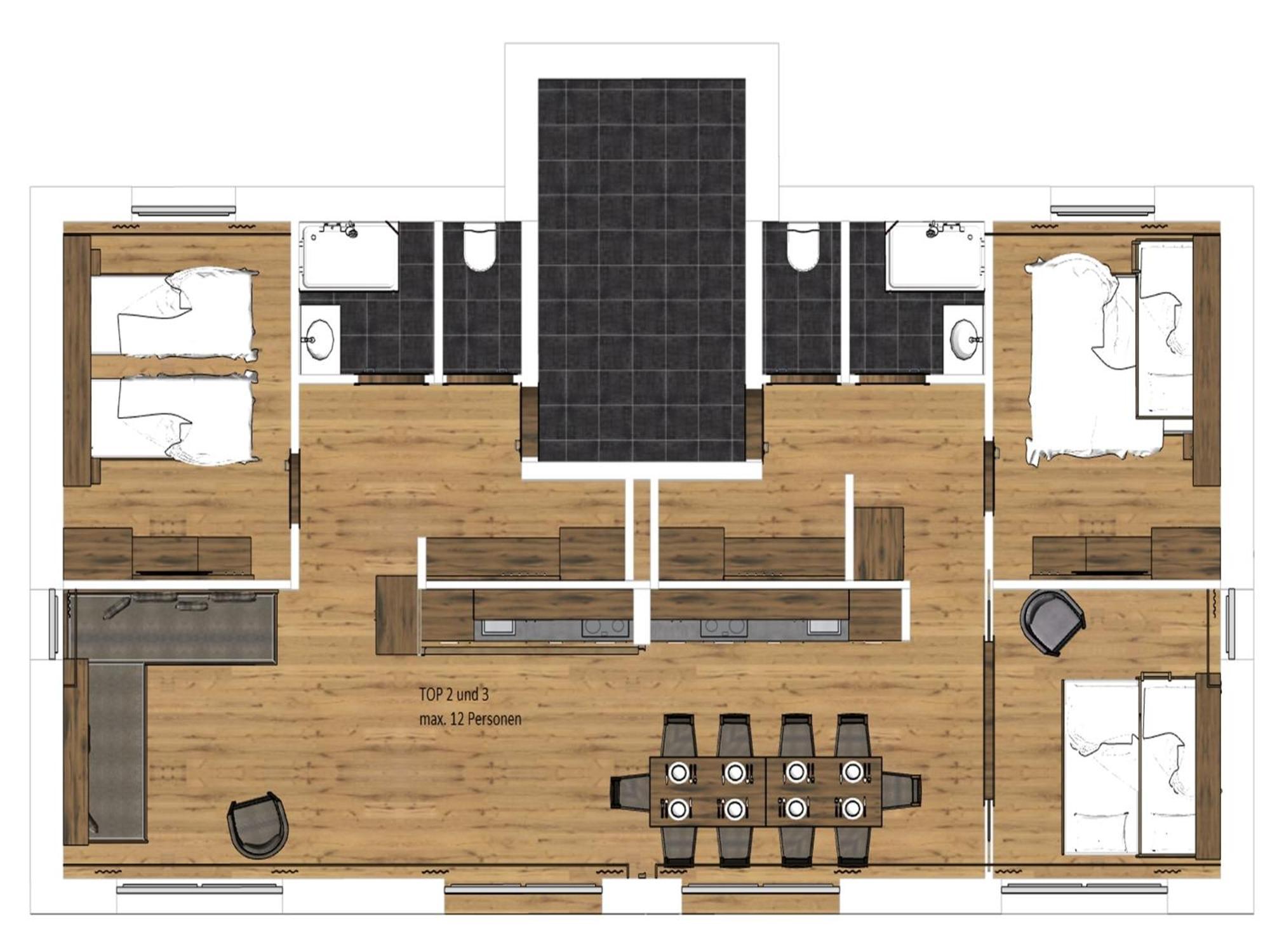 Large Apartment in Sankt Georgen with Balcony Fürstau Buitenkant foto